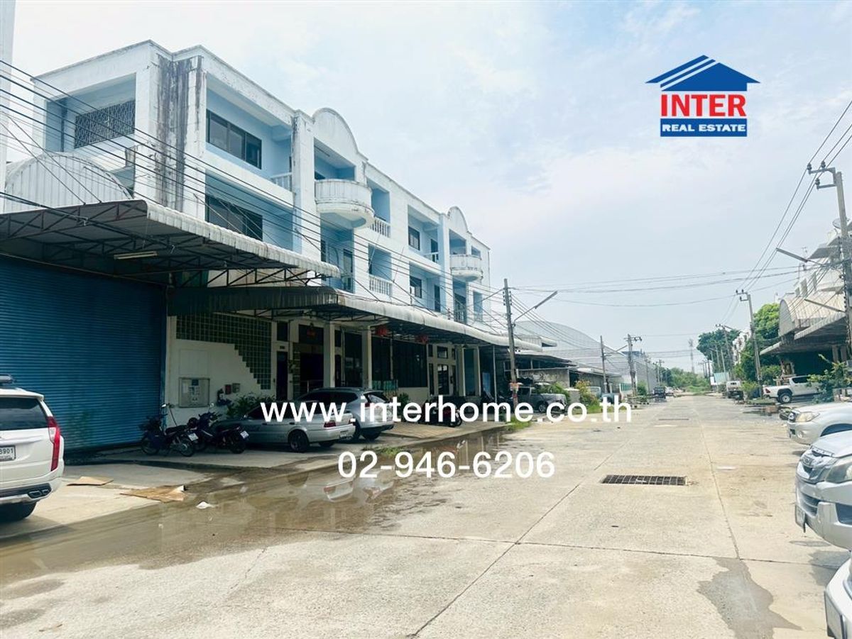 ขายอาคารพาณิชย์สมุทรปราการ สำโรง : อาคารพาณิชย์ 3 ชั้น 382 ตร.ว. อาคารพาณิชย์ ซอยบางปลา30 ถนนเทพารักษ์ ถนนบางนา-ตราด บางพลี สมุทรปราการ