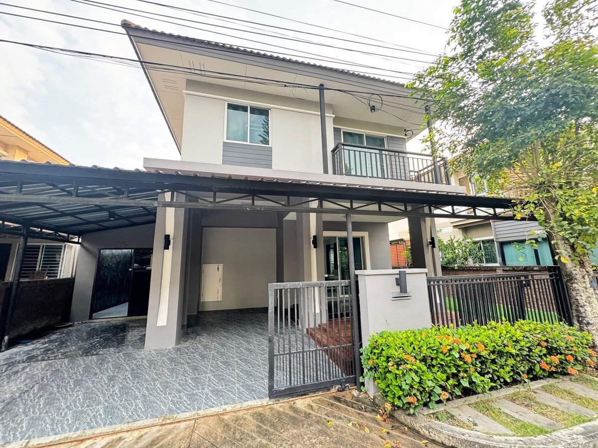 ให้เช่าสมุทรปราการ สำโรง : ให้เช่าบ้านแฝด เอโทล มัลดีฟส์ บีช ศรีนครินทร์-หนามแดง ใกล้ mega bangna 
