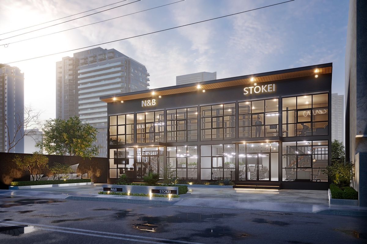 สำนักงานสุขุมวิท อโศก ทองหล่อ : Office + Warehouse 100 ตร.วา ทำเลสุขุมวิท ใกล้ BTS