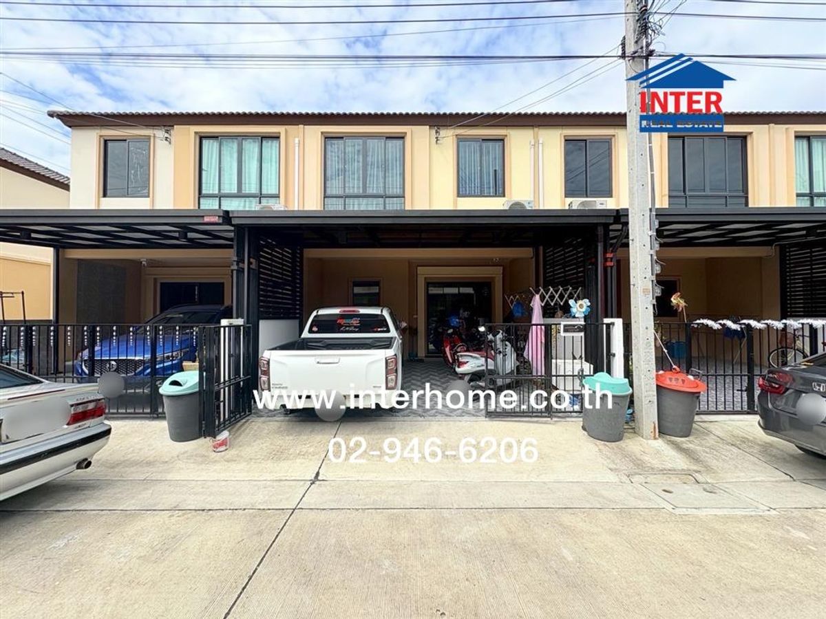 ขายทาวน์โฮมสมุทรปราการ สำโรง : ทาวน์เฮ้าส์ 2 ชั้น 18.1 ตร.ว. หมู่บ้านพฤกษาวิลล์ ศรีนครินทร์ บางนา ถนนบัวนครินทร์ ถนนหนามแดง ถนนบางนา-ตราด บางพลี สมุทรปราการ