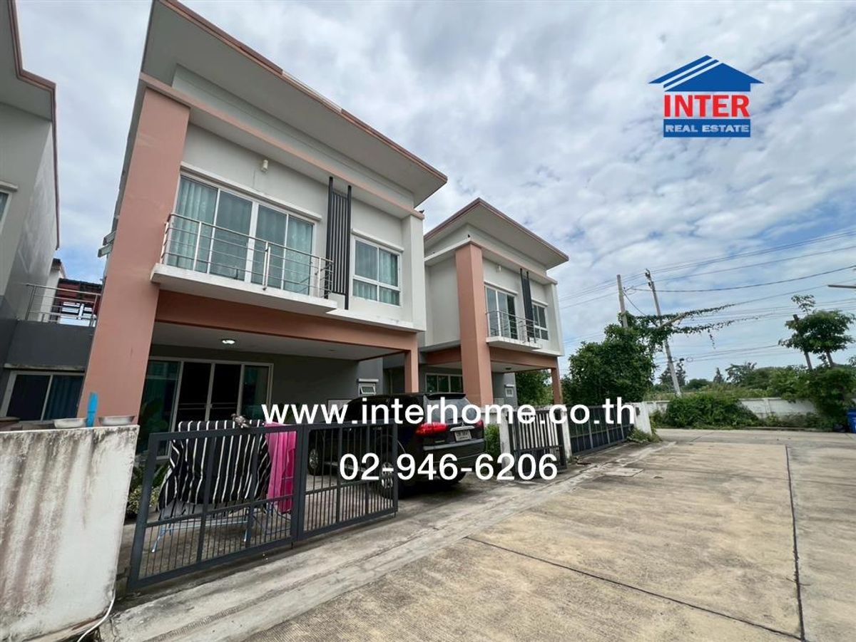 ขายทาวน์โฮมนนทบุรี บางใหญ่ บางบัวทอง : ทาวน์เฮ้าส์เเฝด 2 ชั้น 29.6 ตร.ว. หมู่บ้านอิมพีเรียล ลากูนา บางบัวทอง ซอย6/4 ถนนบางกรวย-ไทรน้อย ถนนกาญจนาภิเษก บางบัวทอง นนทบุรี