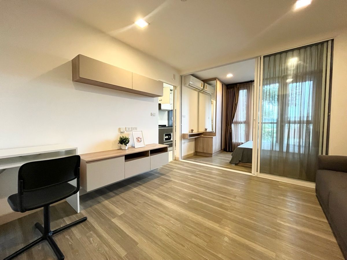 ให้เช่าคอนโดอ่อนนุช อุดมสุข : ห้องใหม่เอี่ยม 🏡 สตูดิโอแต่งครบ ใกล้ BTS ปุณณวิถี | พร้อมอยู่ทันที @ Moniiq สุขุมวิท 64