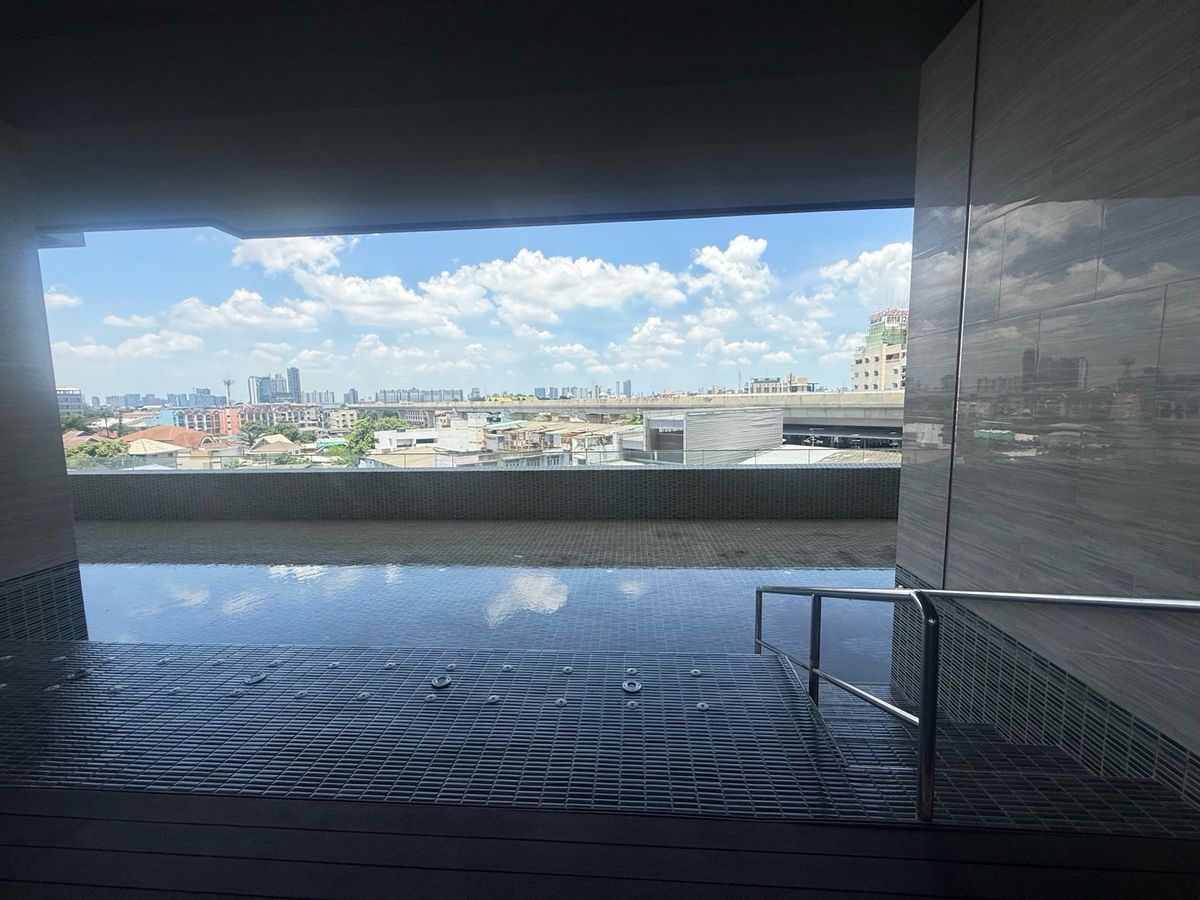 For SaleCondoRama5, Ratchapruek, Bangkruai : Amber by Eastern Star condo, 34th floor, city view, 1-Bedroom, very beautiful room