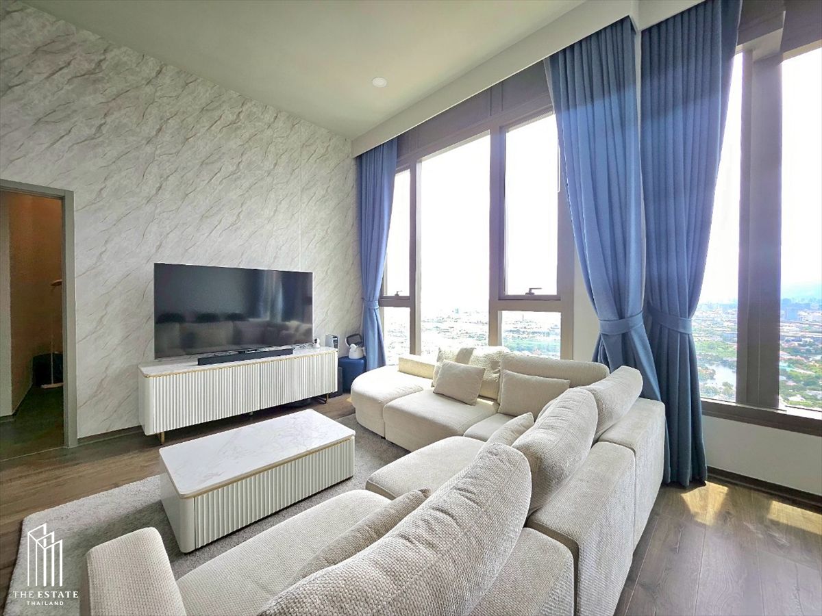 คอนโดบางนา แบริ่ง ลาซาล : For Sale/Rent Whizdom The Forestias (Petopia) ห้อง Penthouses Layout นี้มีห้องเดียวในโครงการ สามารถเลี้ยงสัตว์ได้ @36MB