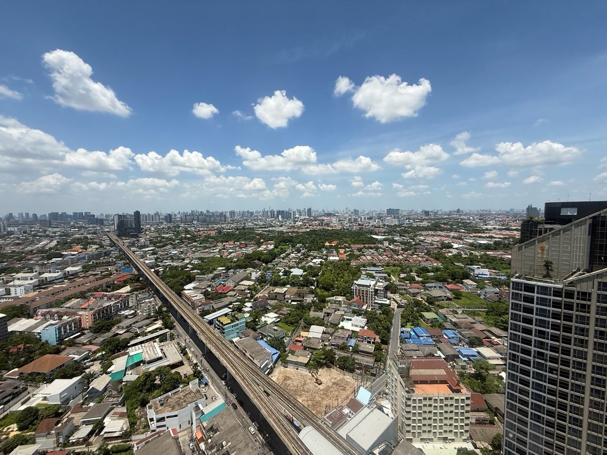 For SaleCondoRama5, Ratchapruek, Bangkruai : Amber by Eastern Star condo, 34th floor, city view, 1-Bedroom, very beautiful room