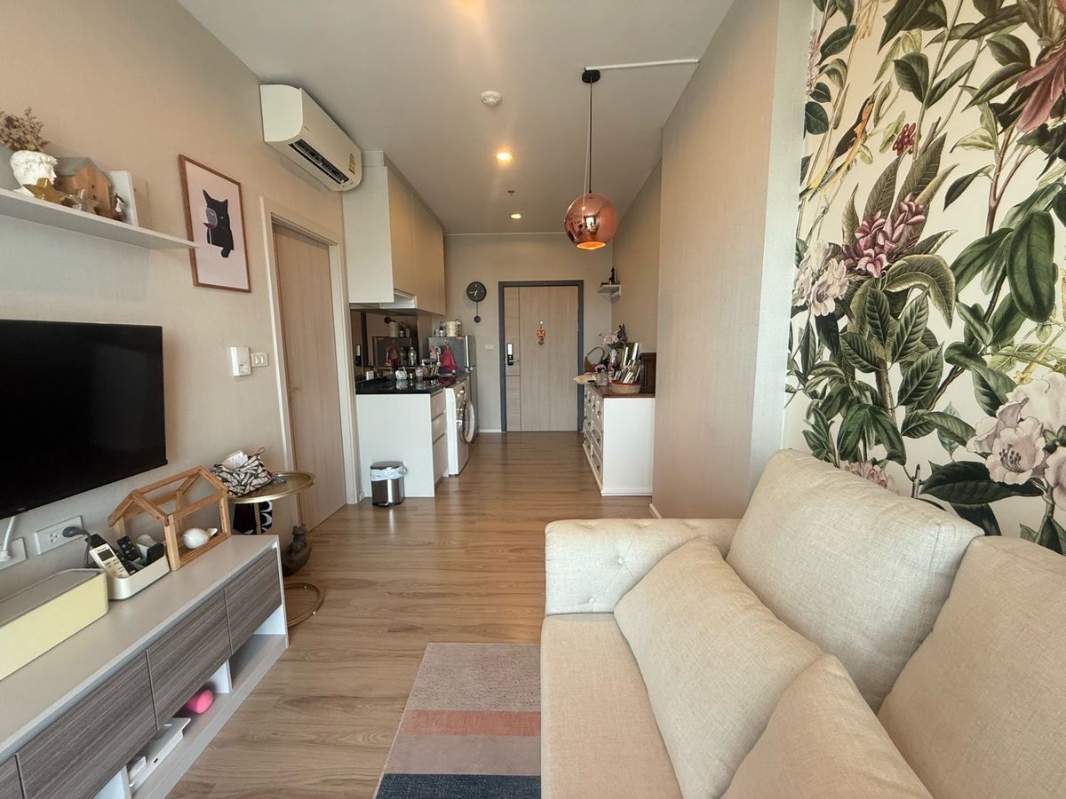 ขายคอนโดพระราม 5 ราชพฤกษ์ บางกรวย : คอนโด Amber by Eastern Star ชั้น 34 วิวเมือง 1-bedroom ห้องสวยมาก วิวจึ้ง ราคานางฟ้า ติด MRT สถานีแยกติวานนท์