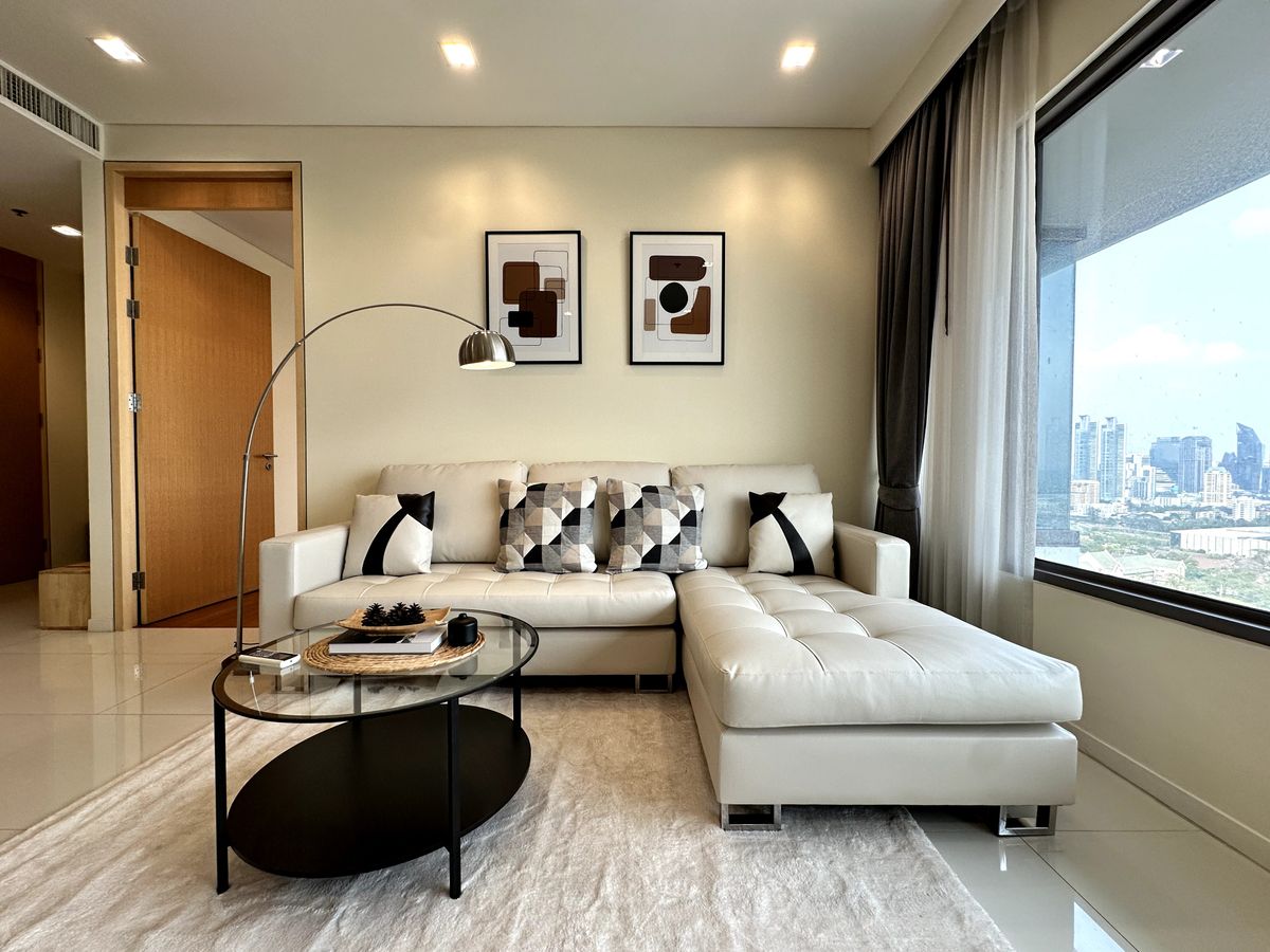ให้เช่าคอนโดวิทยุ ชิดลม หลังสวน : 🏙️ Amanta Lumphini | Short-Term Rental | บริการครบครัน 🛏️ | ขนาด 93 ตร.ม. 🚆✨