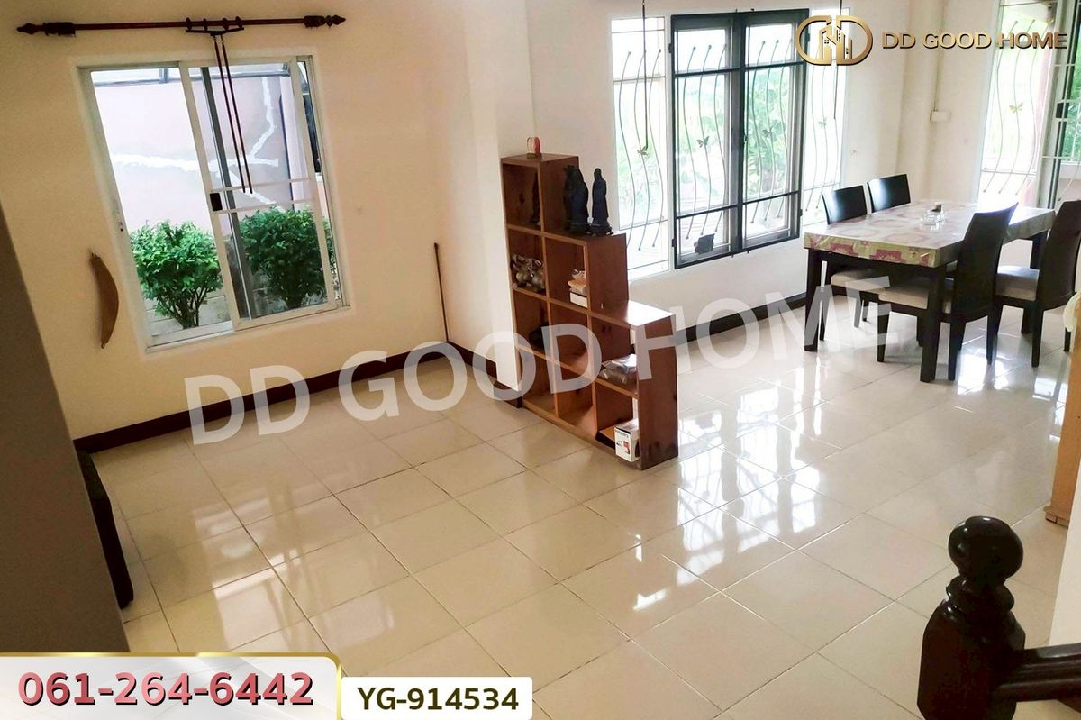 ขายนนทบุรี บางใหญ่ บางบัวทอง : DD-914534 บ้านแฝด บ้านดุสิตบุรี ถ.กาญจนาภิเษก บางบัวทอง นนทบุรี ใกล้โลตัส ไทรน้อย