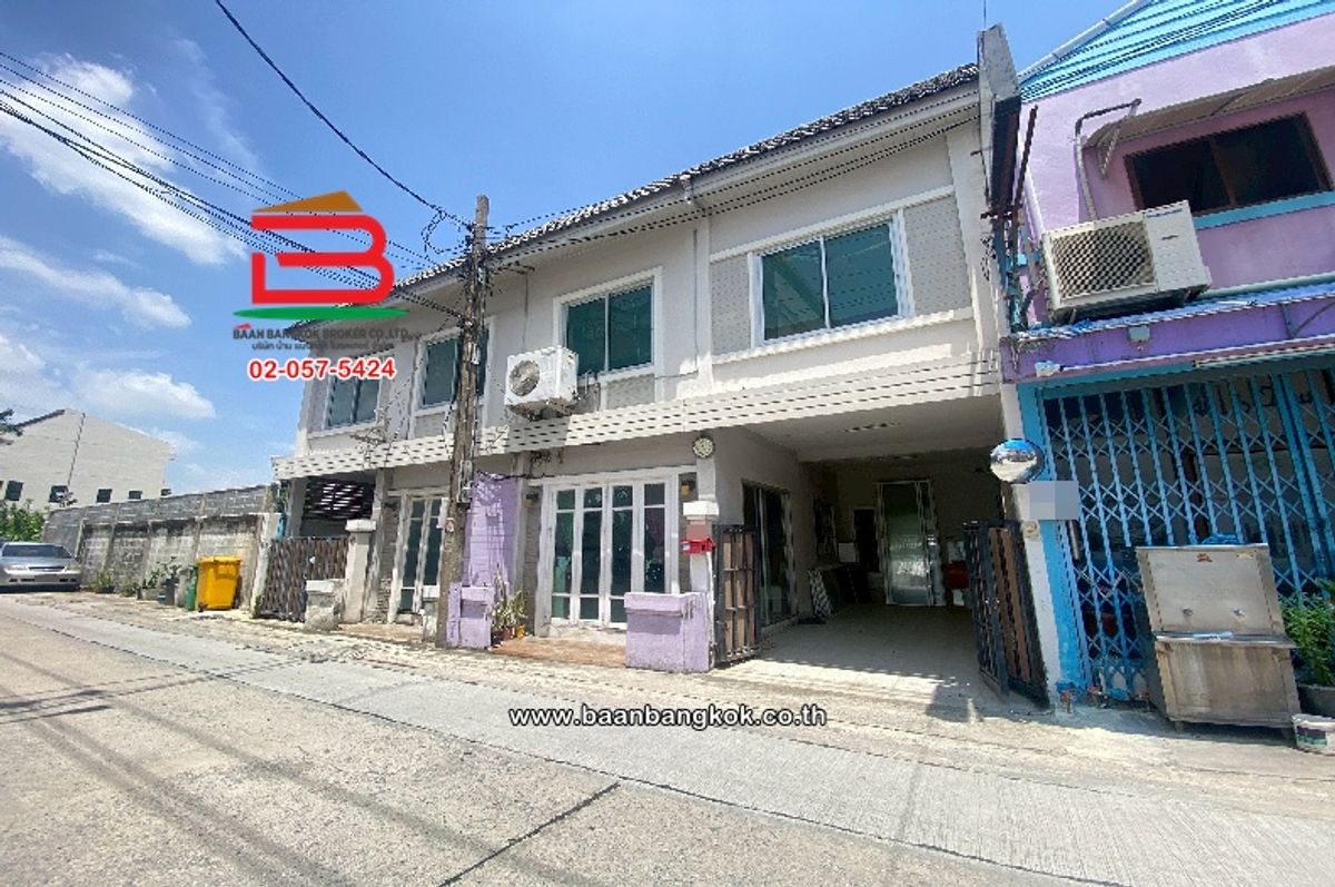 ขายเลียบทางด่วนรามอินทรา : บ้านแฝด ซอยลาดพร้าว 96 เนื้อที่ 21 ตร.ว ใกล้อิมพีเรียลลาดพร้าว แขวงวังทองหลาง เขตบางกะปิ กรุงเทพมหานคร