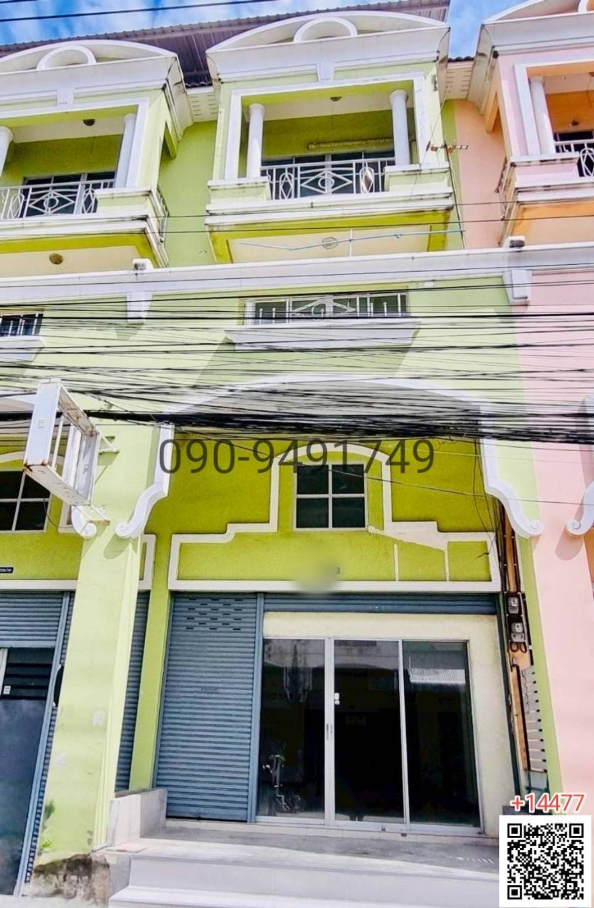 ให้เช่าอาคารพาณิชย์ลาดกระบัง สุวรรณภูมิ : เช่า อาคารพาณิชย์ 3 ชั้น บ้านรุ่งกิจวิลล่า 14 ใกล้ สนามบินสุวรรณภูมิ