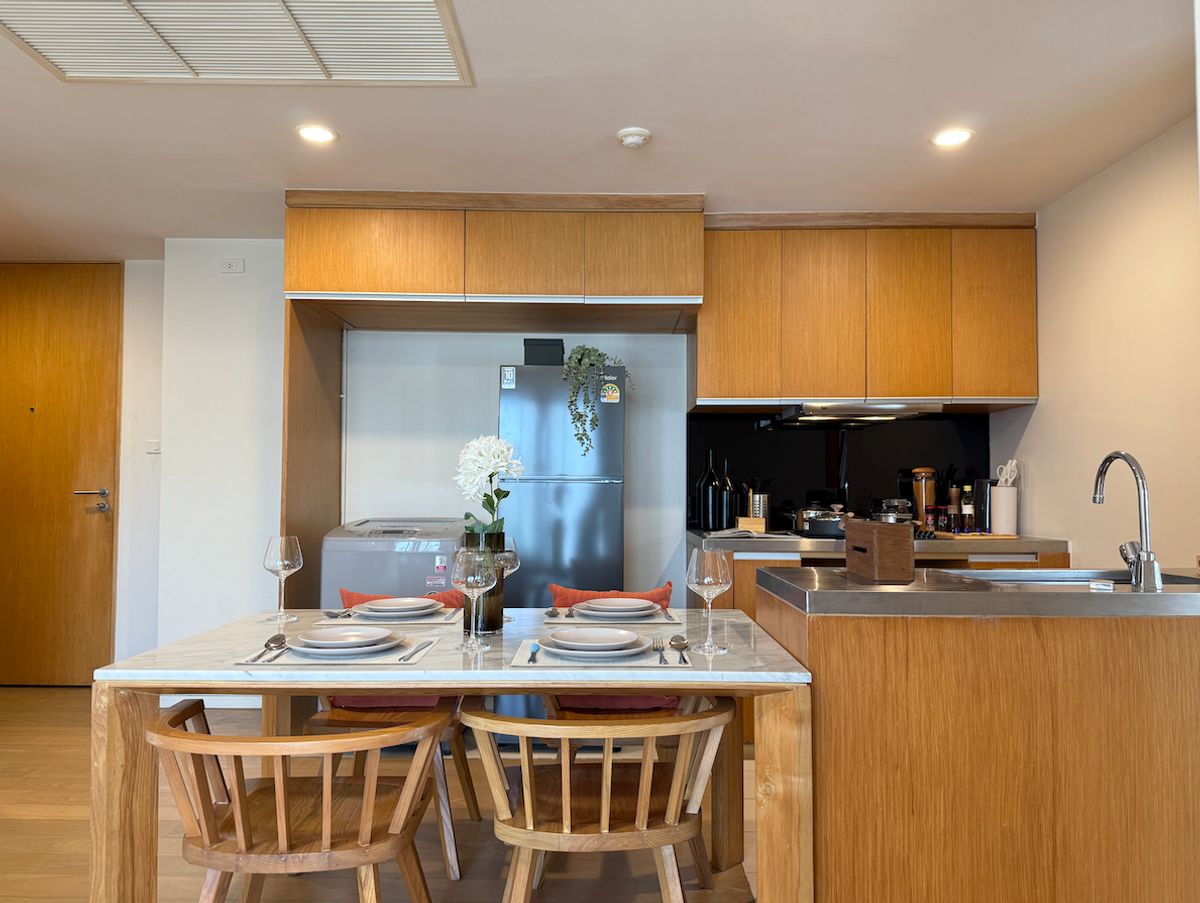 ให้เช่าคอนโดสุขุมวิท อโศก ทองหล่อ : 🔥ให้เช่าด่วน🔥 สำหรับเช่าระยะสั้น   ห้องสวย พร้อมอยู่ เฟอร์ครบ โลเคชั่นดี  ใจกลางพร้อมพงษ์ 🚆✨