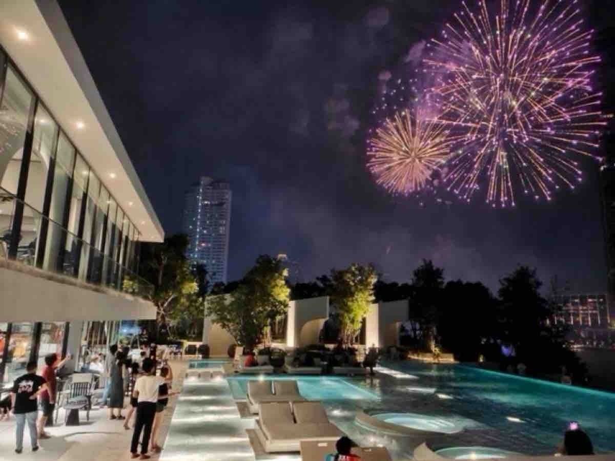 ให้เช่าคอนโดวงเวียนใหญ่ เจริญนคร : Owner Post!! Chapter Charoennakorn-riverside, 25 floor, riverview with fully furnished and Ais wifi included