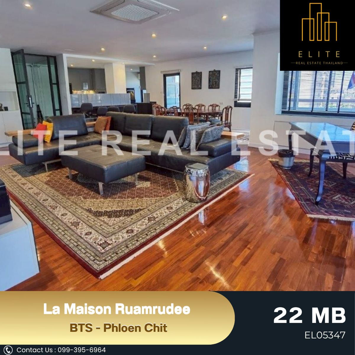 ขายคอนโดวิทยุ ชิดลม หลังสวน : ✨ High Rise luxury ใจกลางรื่นฤดี La Maison Ruamrudee ห้อง Rare ราคาสวย โลเคชั่นดีเกินราคา ✔