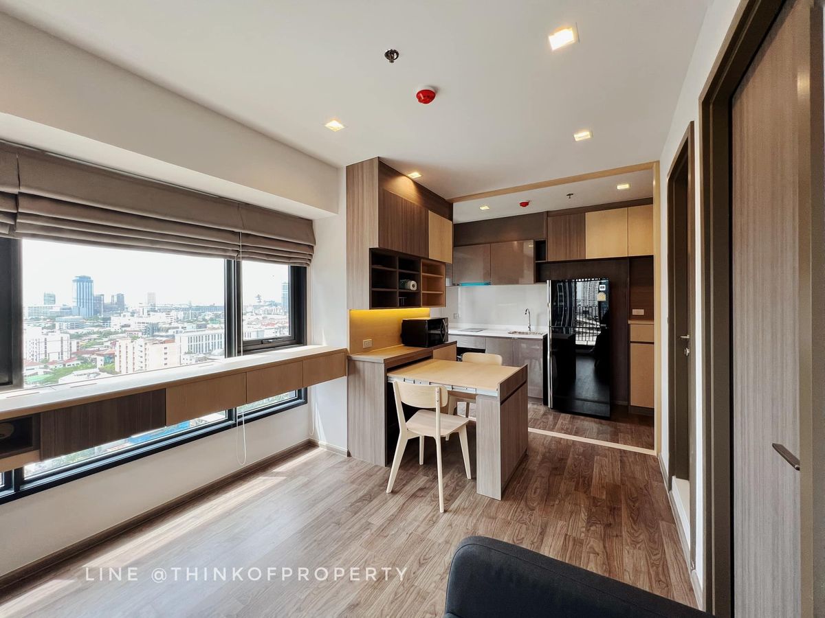 For RentCondoLadprao, Central Ladprao : ✨🔥Condo For [ Rent ] [ Life Ladprao Valley ] / Fully furnished and ready to move in 1 Bedroom 1 Bathroom at the heart of Bangkok. 16th floor with private view. Easily to travel around by BTS Ha Yaek Lat Phrao and surrounded by big shopping malls and park
