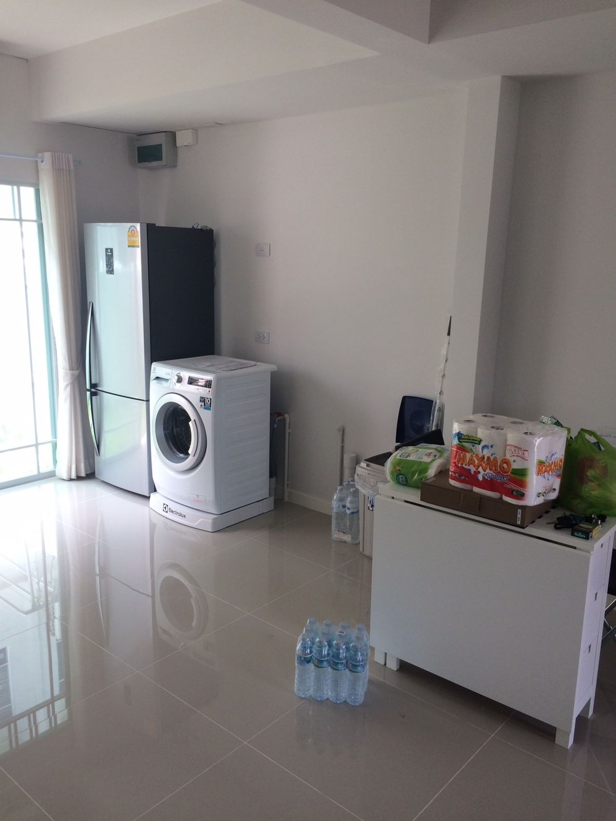 For SaleTownhomeBangna, Bearing, Lasalle : P-2736 Urgent sale! Indie 1, Bang Na Km. 7, beautiful house, good location, convenient to travel.