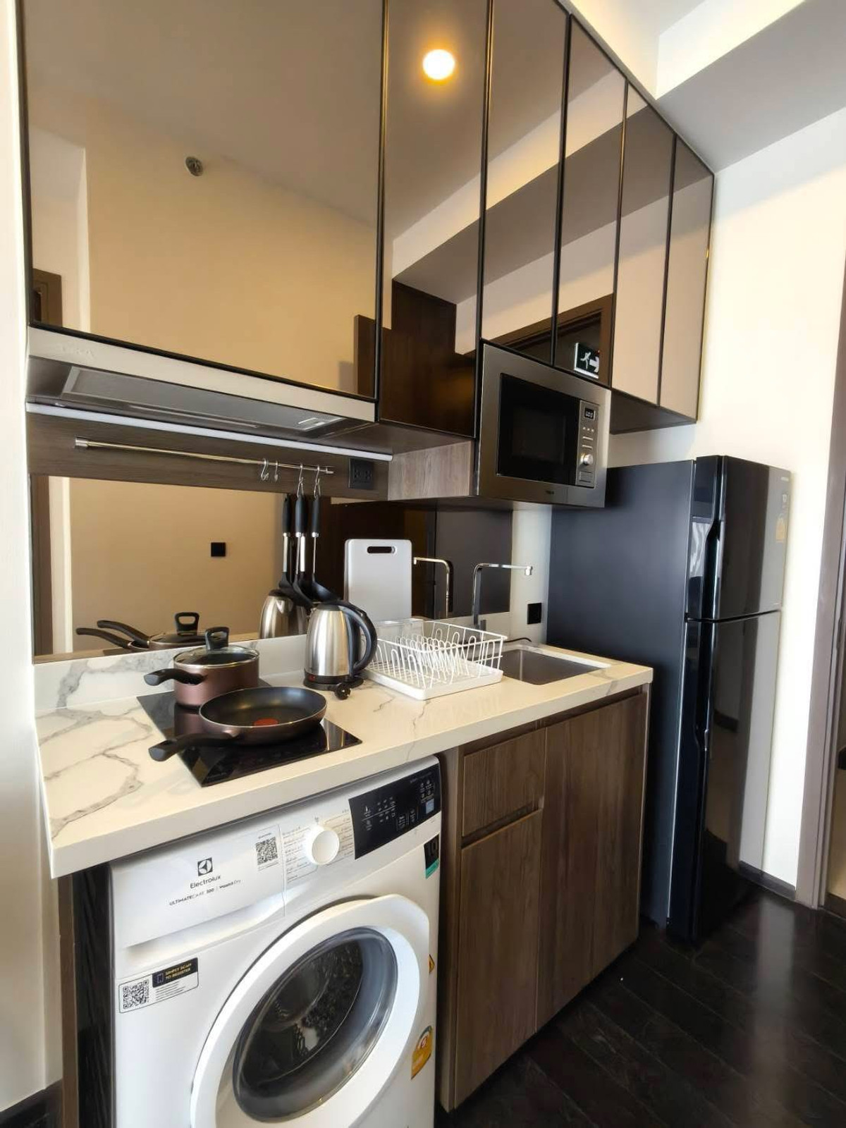 For RentCondoSukhumvit, Asoke, Thonglor : ✨ GT15856 | Condo Park Origin Thonglor, convenient travel, near BTS. Beautifully decorated room Fully furnished Ready to move in immediately!!