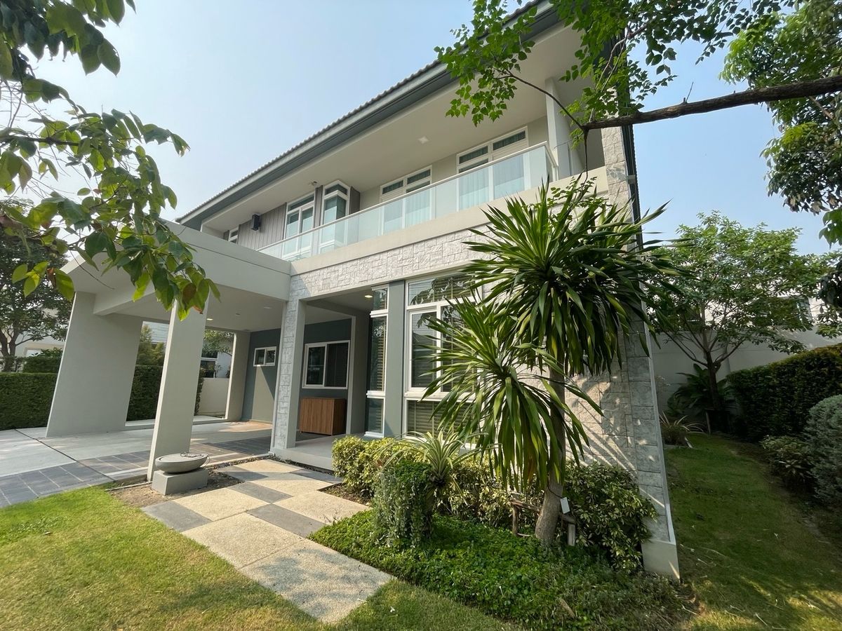 ให้เช่าบ้านบางนา แบริ่ง ลาซาล : 🏘️🏠 ให้เช่าบ้านหรู มือหนึ่ง โครงการ มบ.มัณฑนา บางนา-วงแหวน(ราม2) 
🏡 พื้นที่ 75.5 ตารางวา
🛖 พื้นที่ใช้สอย 222 ตารางเมตร
บ้านอยู่ริมถนนเมน  
