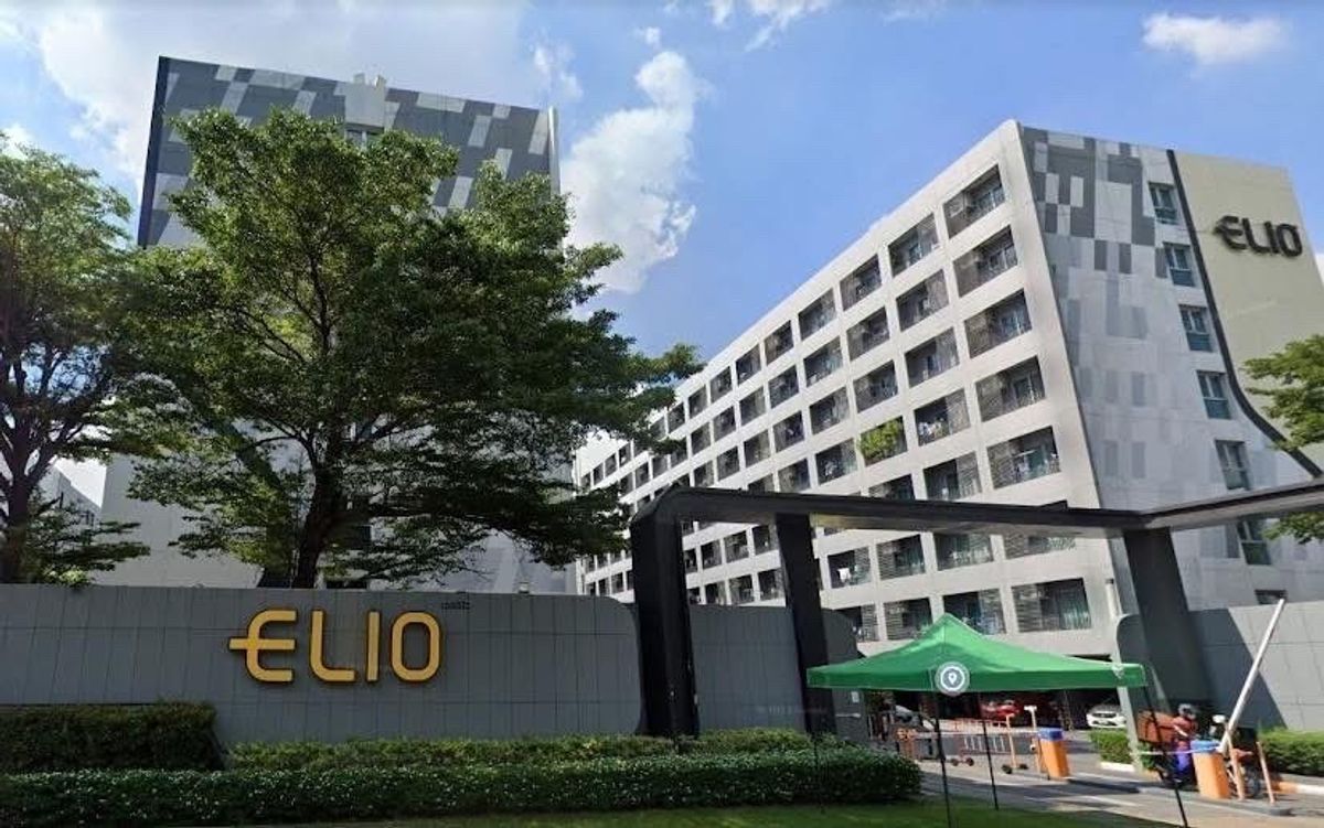 For SaleCondoOnnut, Udomsuk : Urgent sale 📍 Elio Sukhumvit 64 📍 Fully furnished and equipped with electrical appliances, near BTS Punnawithi