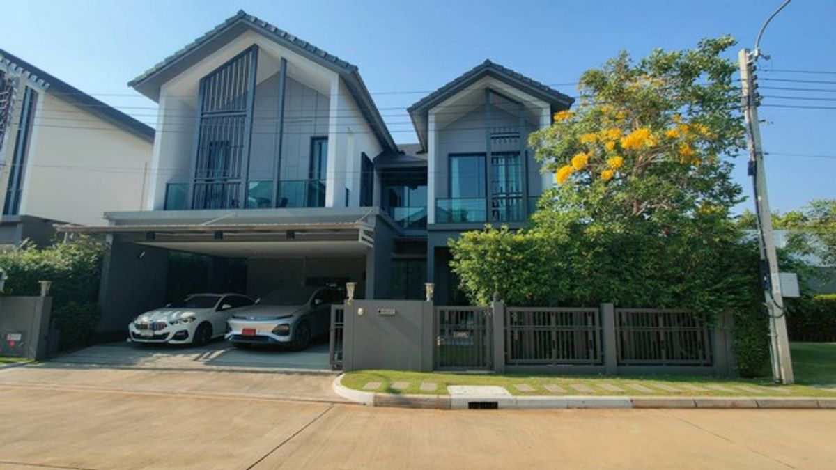 ขายบ้านปิ่นเกล้า จรัญสนิทวงศ์ : บ้านเดี่ยวสุดหรู สิ่งอำนวยความสะดวกครบครัน ใกล้ MRTบางขุนนนท์ โรงพยาบาลธนบุรี และโรงพยาบาลศิริราช เศรษฐสิริ จรัญฯ - ปิ่นเกล้า 2