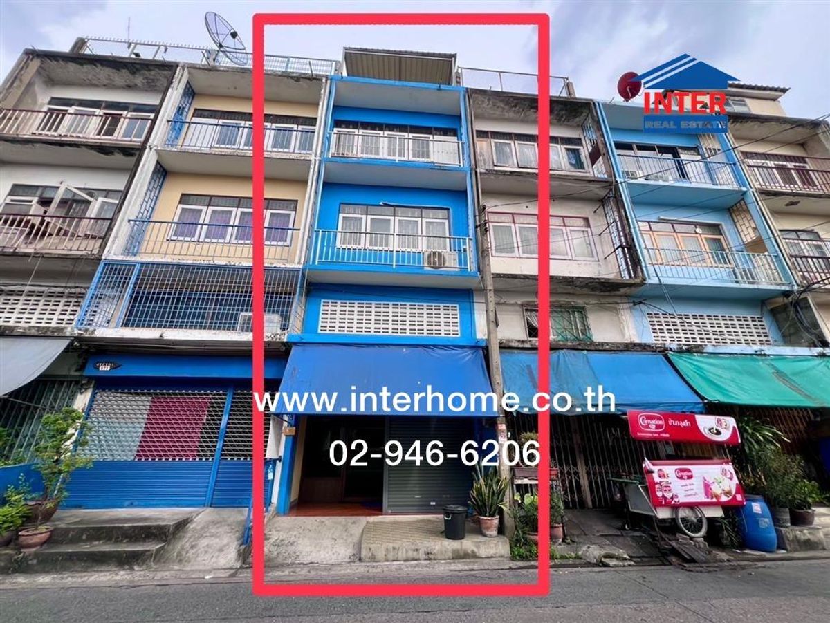 ขายอาคารพาณิชย์ราษฎร์บูรณะ สุขสวัสดิ์ : อาคารพาณิชย์ 3.5 ชั้น 14.3 ตร.ว. อาคารพาณิชย์ ซอยสุขสวัสดิ์2 ถนนพระราม2 ถนนสุขสวัสดิ์ เขตจอมทอง กรุงเทพมหานคร