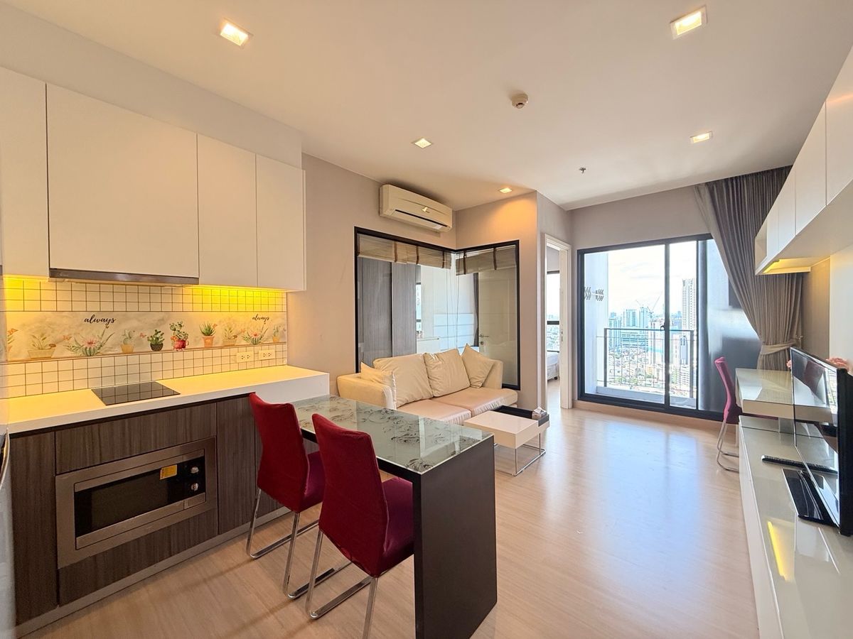 ให้เช่าคอนโดวงเวียนใหญ่ เจริญนคร : ว่าง พร้อมเข้าอยู่ Urbano Absolute Sathorn Taksin 1 นอน ชั้นสูง วิวไอคอนสยาม 