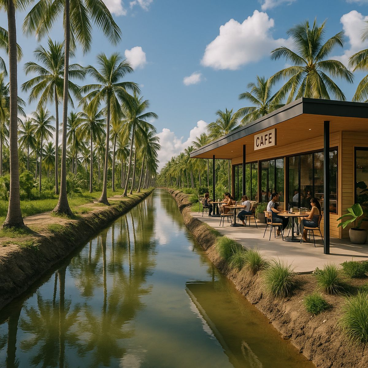 ให้เช่าที่ดินฉะเชิงเทรา : ให้เช่าที่ดินสวน 3 ไร่กว่า ทำคาเฟ่ ฟาร์มเกษตร โฮมสเตย์/แกลมปิ้ง มีแอ่งน้ำ บางตีนเป็ด ห่าง 1.4 กม จากถนนใหญ่ ฉะเชิงเทรา