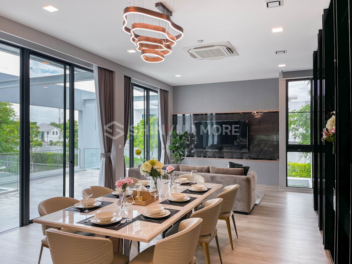 บ้านพัฒนาการ ศรีนครินทร์ : ให้เช่าบ้าน โครงการ Vive Krungthep Kreetha ราคาเช่า 350,000 บาท พร้อมราคาขาย [Hsr250501]