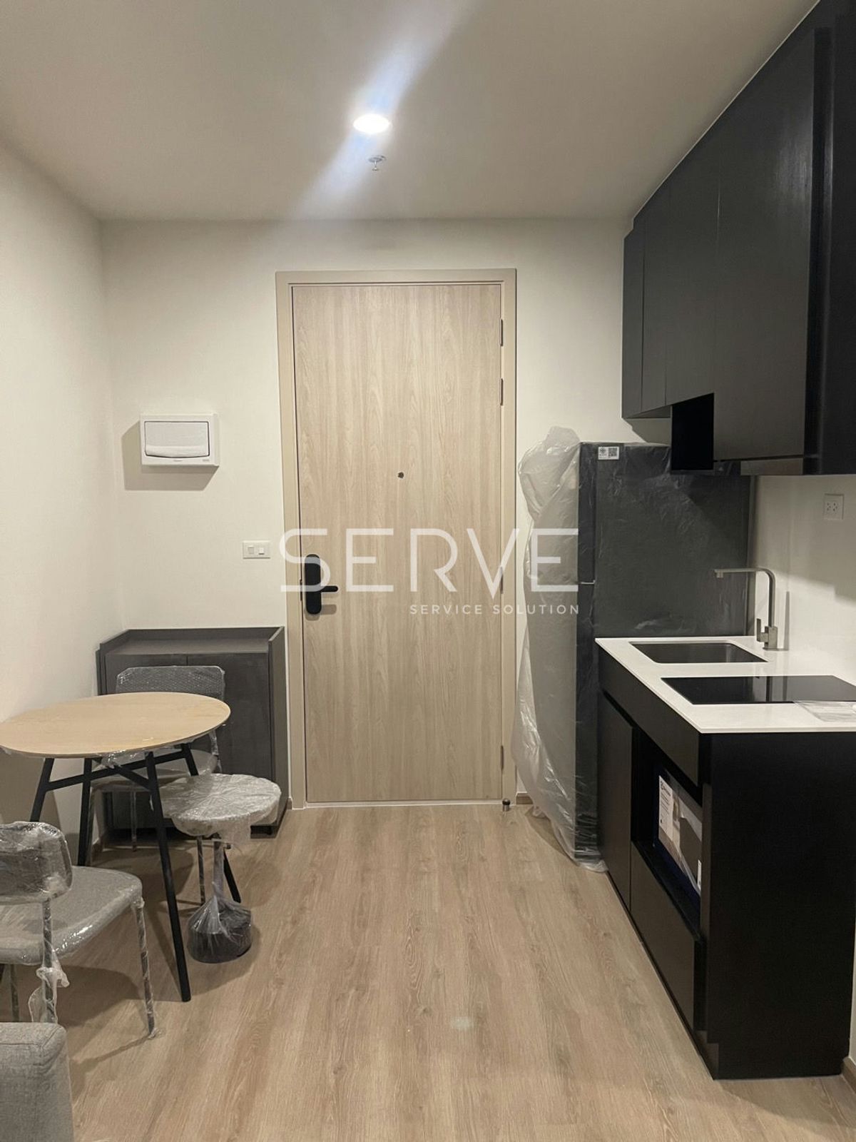 For RentCondoRama9, Petchburi, RCA : 19K/Mo 1 Bed Nice Room Fully furnishe New Condo Good Location MRT Phra Ram 9  220 m @  NUE District R9 