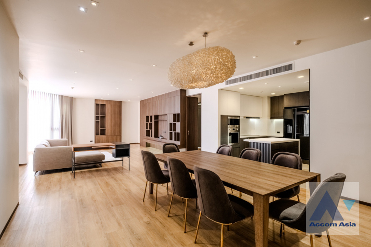 For RentSukhumvit, Asoke, Thonglor : 🔼 AccomA🔽 Common Pool, Pet friendly Elegant Wood-Tone Condo with Soft Lighting in Sukhumvit (AA39293)