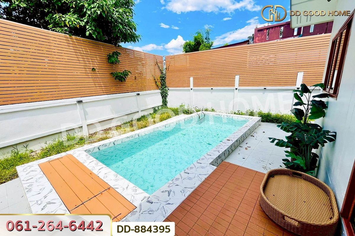 For SaleChiang Mai : DD-884395 Pool Villa Mae Rim, Chiang Mai near Wat Duang Dee