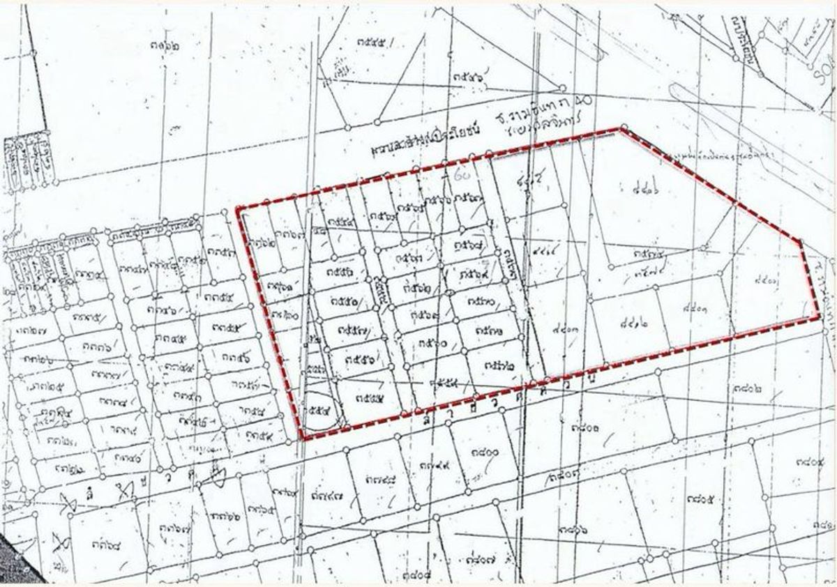 For SaleLandNawamin, Ramindra : Empty land 8-0-99 rai Soi Ram Inthra 40, next to Ram Inthra Subdistrict, Khan Na Yao District, Bangkok