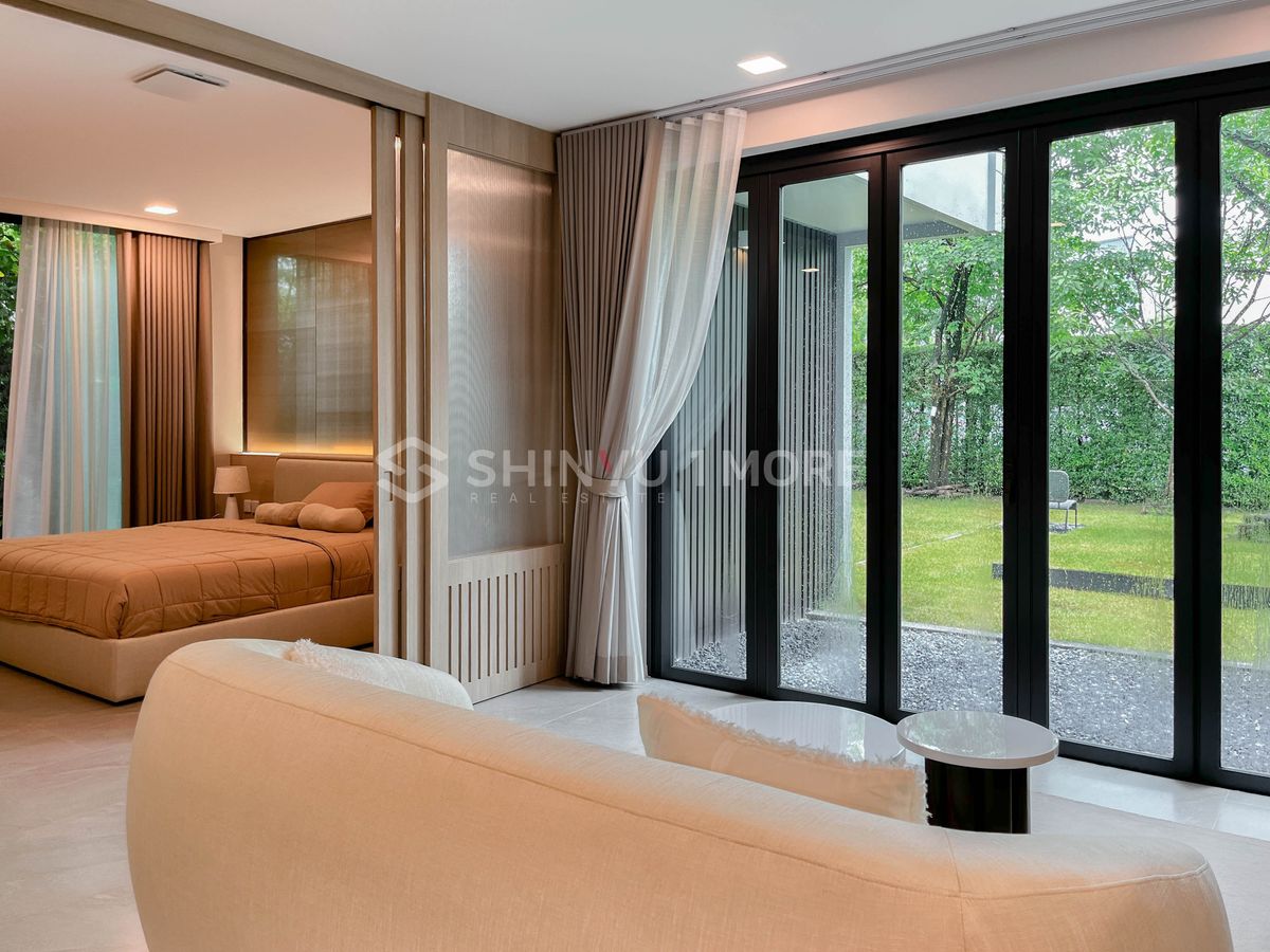 HousePattanakan, Srinakarin : House for rent, Vive Krungthep Kreetha project, rental price 430,000 baht, with sale price [Hsr250502]