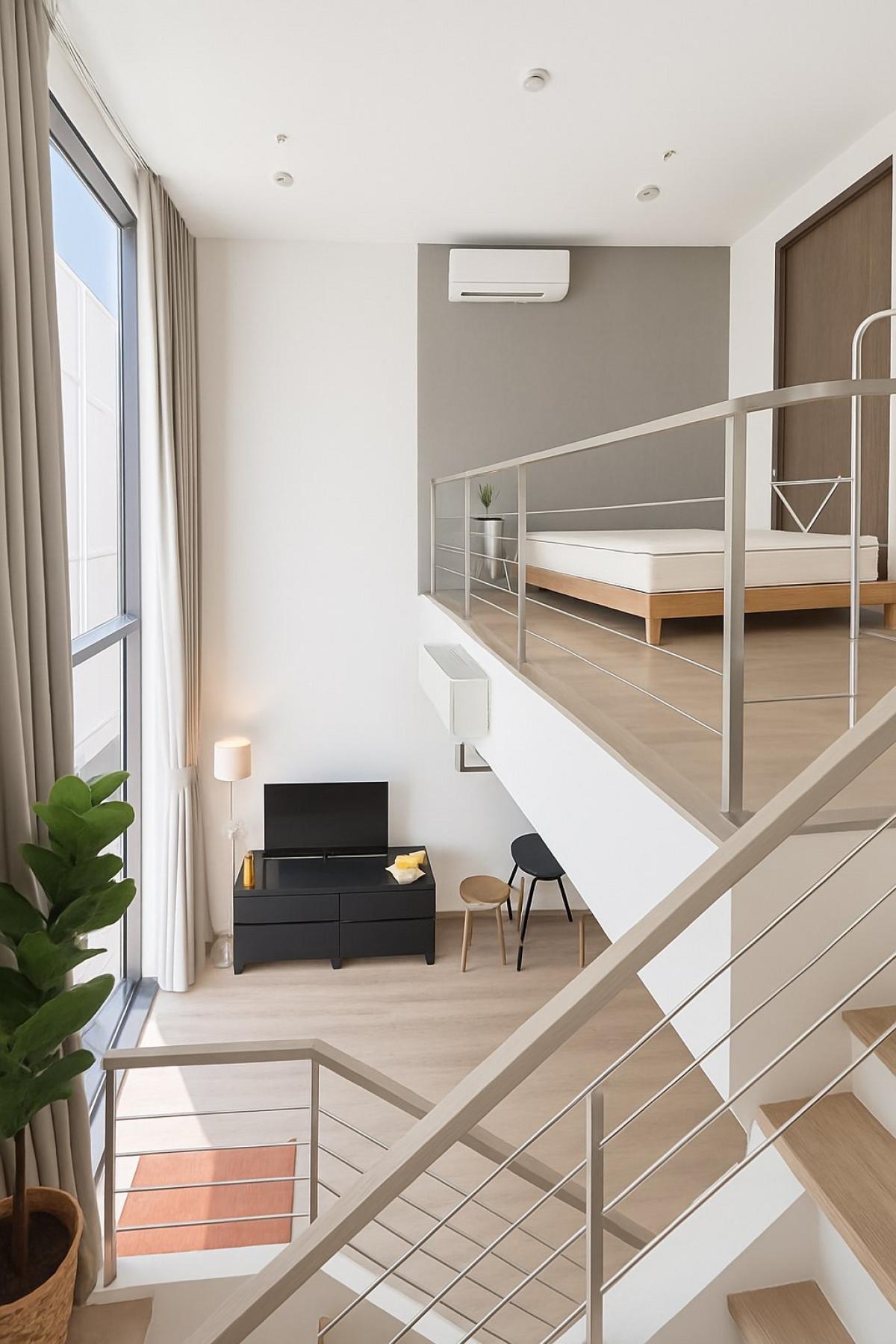 ให้เช่าคอนโดพระราม 9 เพชรบุรีตัดใหม่ RCA : Ideo Mobi Asoke, 1 bed, 25000 per month