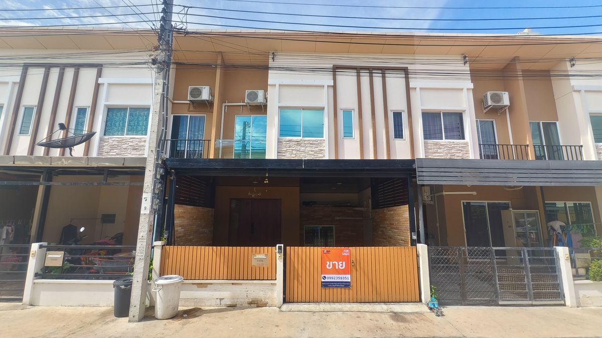 ขายทาวน์โฮมราษฎร์บูรณะ สุขสวัสดิ์ : ขาย ทาวน์โฮม 2 ชั้น หน้ากว้าง5.5เมตร พลีโน่สุขสวัสดิ์66 ใกล้รถไฟฟ้าสถานีครุใน