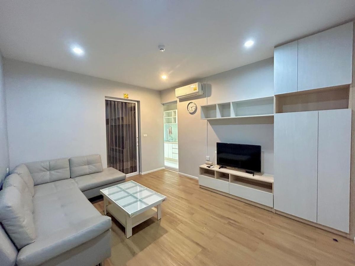 ให้เช่าคอนโดลาดพร้าว101 แฮปปี้แลนด์ : ด่วน‼️ห้องสวย 🔥🔥🔥 ให้เช่า Happy Condo ลาดพร้าว 101 ห้องสวยตรงปกตามรูป เฟอร์ครบจัดเต็ม+มีเครื่องซักผ้า‼️พร้อมเข้าอยู่ 10/7/68 (ตอบแชทไวมาก)