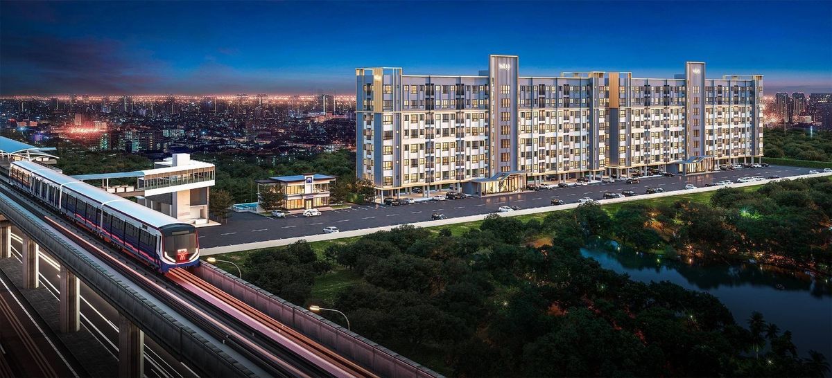 ขายคอนโดมีนบุรี-ร่มเกล้า : New Condo  Ready-to-move-in condo near Ruamrudee International School and Suvarnabhumi Airport.