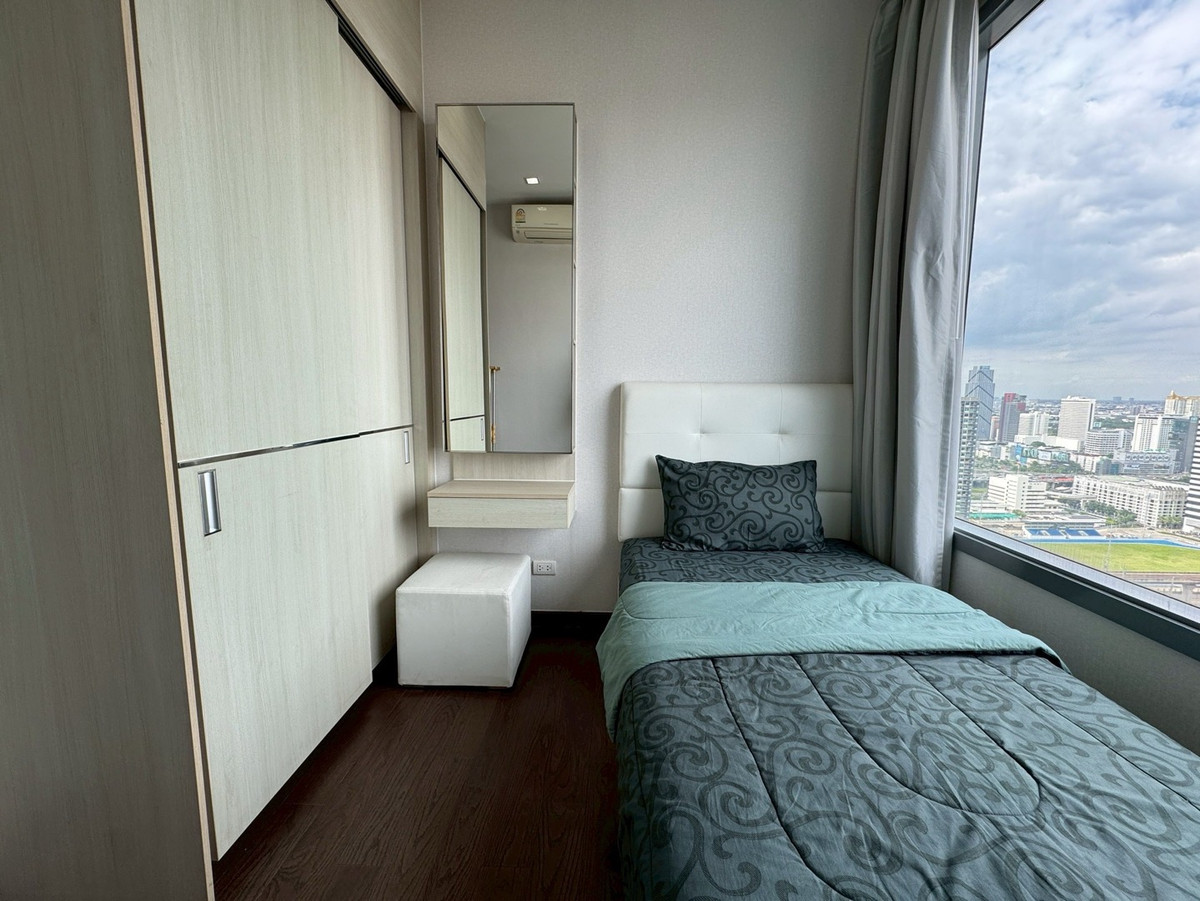 For RentCondoRama9, Petchburi, RCA : Q asoke - 2 bedrooms for rent, beautiful room, good condition, like new