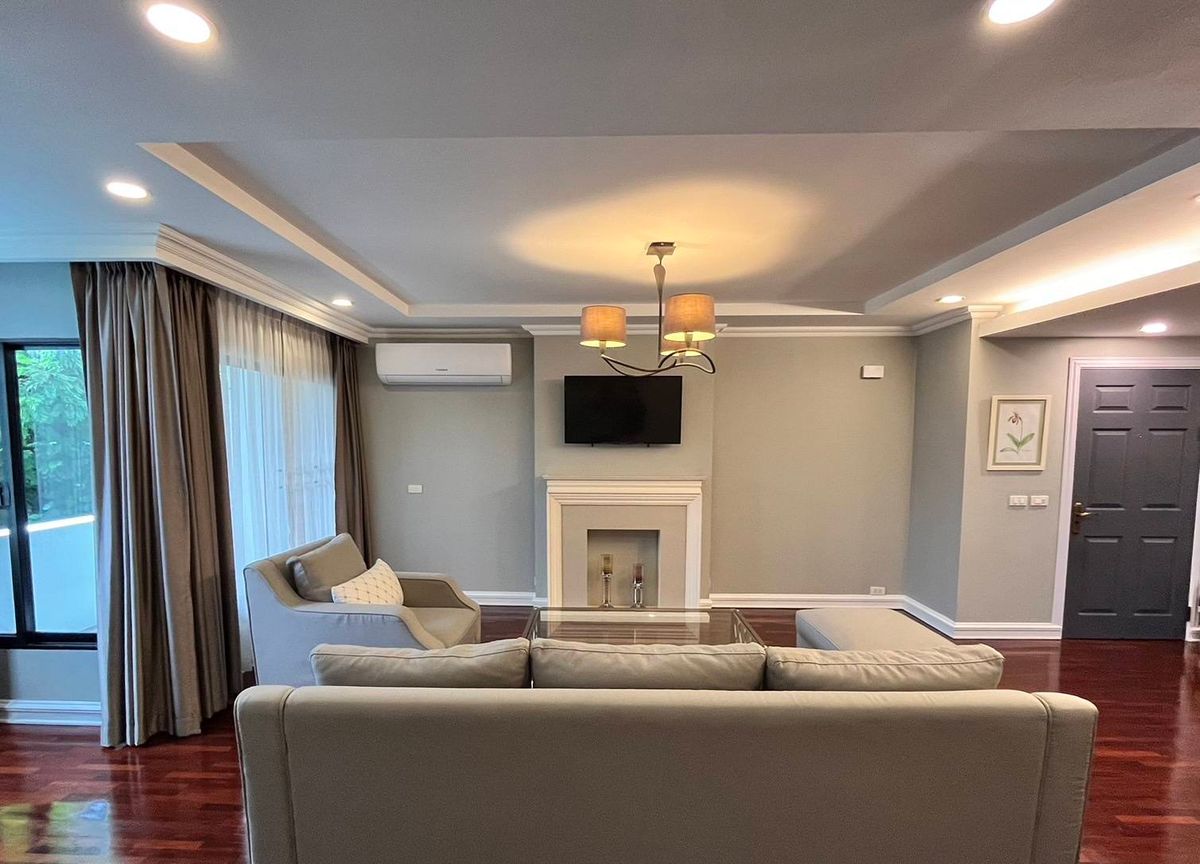 For RentCondoSathorn, Narathiwat : 🌿 Low Rise Condo Rental in Yen Akat area @Yen Akat Garden | Big room, beautiful view, surrounding terrace | Price only 45,000 baht/month | Convenient transportation near BTS/MRT