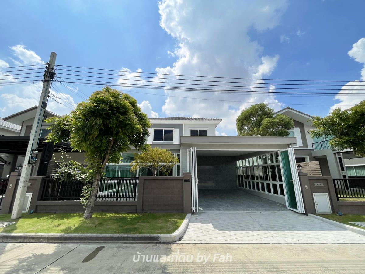 ขายบ้านนวมินทร์ รามอินทรา : ขาย บ้านเดี่ยว 3นอน 3น้ำ ติดถนนเมน | คาซ่าวิลล์ วงแหวน-รามอินทรา บ้านใหม่ ต่อเติมครัว ติดฟิล์มทั้งหลัง✨