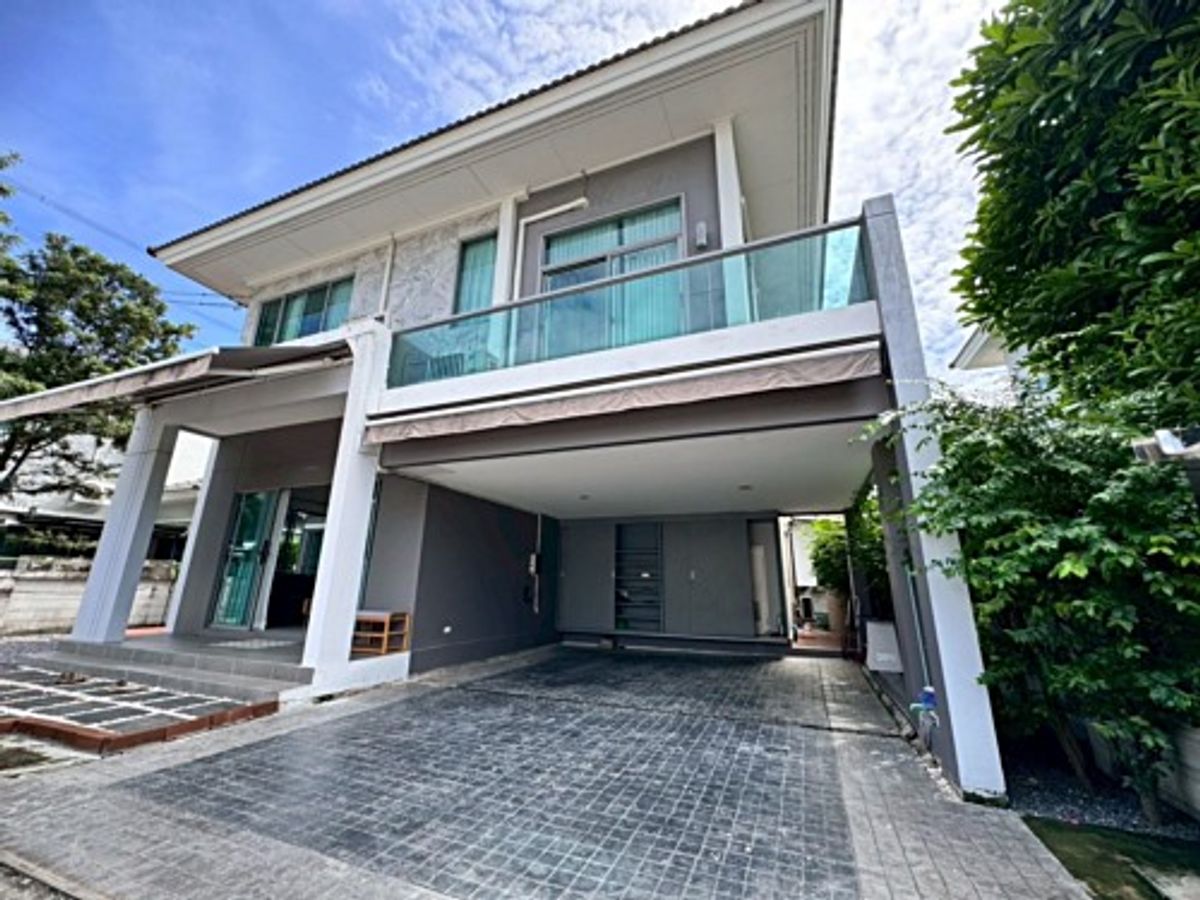 For RentHousePattanakan, Srinakarin : Rent a detached house, Perfect Place Project, Rama 9-Krungthep Kreetha Ferre, ready to enter July 68 (N.1744).