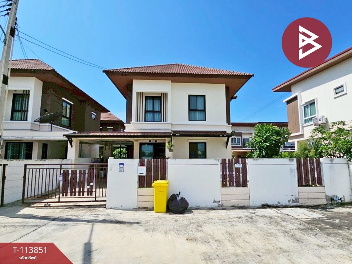 ขายบ้านพัทยา บางแสน ชลบุรี สัตหีบ : ขายบ้านแฝด หมู่บ้านแสนมณี 6,8,9 พานทอง ชลบุรี
