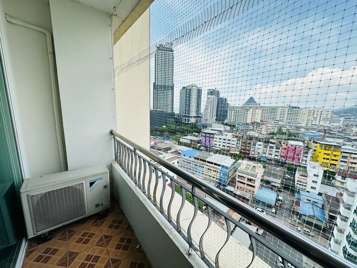 ขายคอนโดศรีราชา แหลมฉบัง บ้านบึง : ศรีราชา คอนโด วิว ห้องหัวมุม 47.65 ตรม. ชั้น 11 ถนนสุรศักดิ์ 1 ตำบลศรีราชา อำเภอศรีราชา จังหวัดชลบุรี