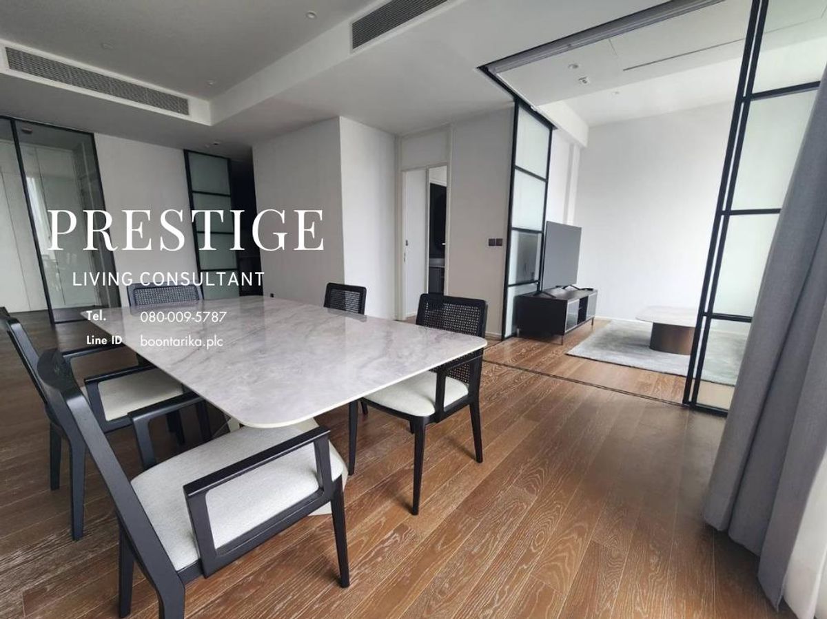 ให้เช่าคอนโดวิทยุ ชิดลม หลังสวน : 📌For RENT เช่า | Muniq Langsuan 
 - 2BR 2BT 1Multi-Purpose Room (101 sqm) 140,000 THB