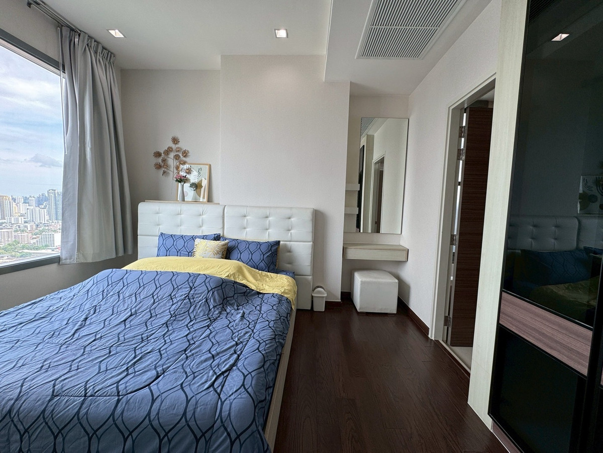 For RentCondoRama9, Petchburi, RCA : Q asoke - 2 bedrooms for rent, beautiful room, good condition, like new