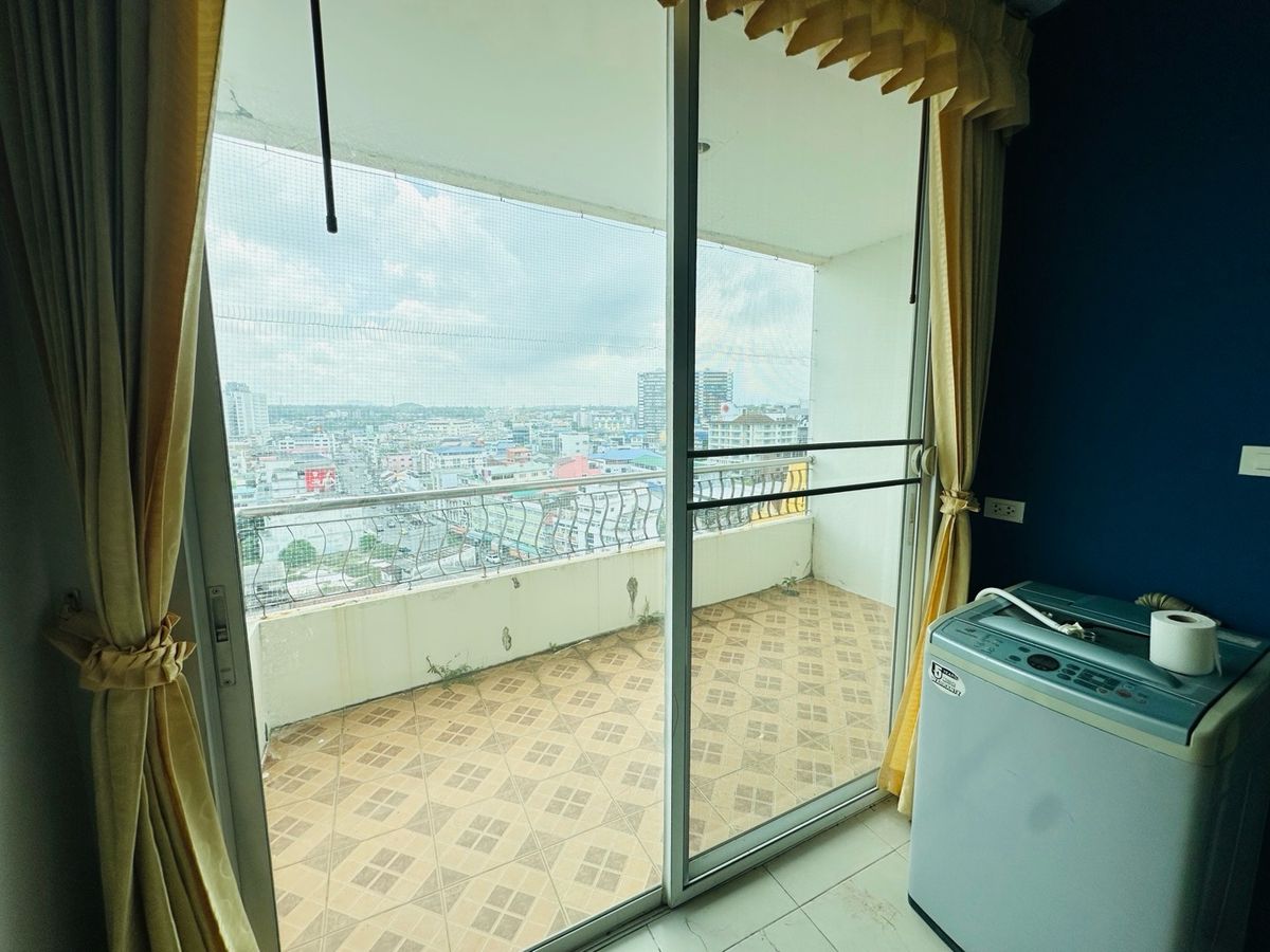 ขายคอนโดศรีราชา แหลมฉบัง บ้านบึง : ศรีราชา คอนโด วิว ห้องหัวมุม 47.65 ตรม. ชั้น 11 ถนนสุรศักดิ์ 1 ตำบลศรีราชา อำเภอศรีราชา จังหวัดชลบุรี