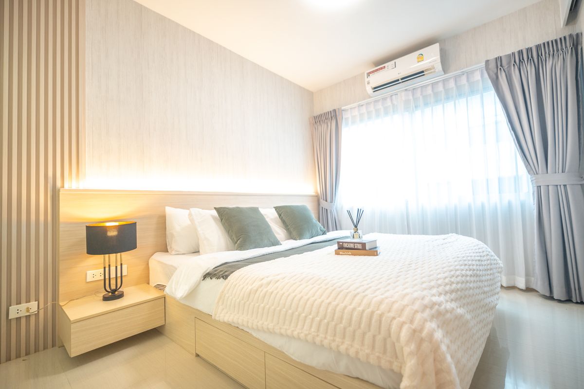 ขายคอนโดอ่อนนุช อุดมสุข : ขายคอนโด A Space Sukhumvit 77 – วิวริมสระว่ายน้ำ