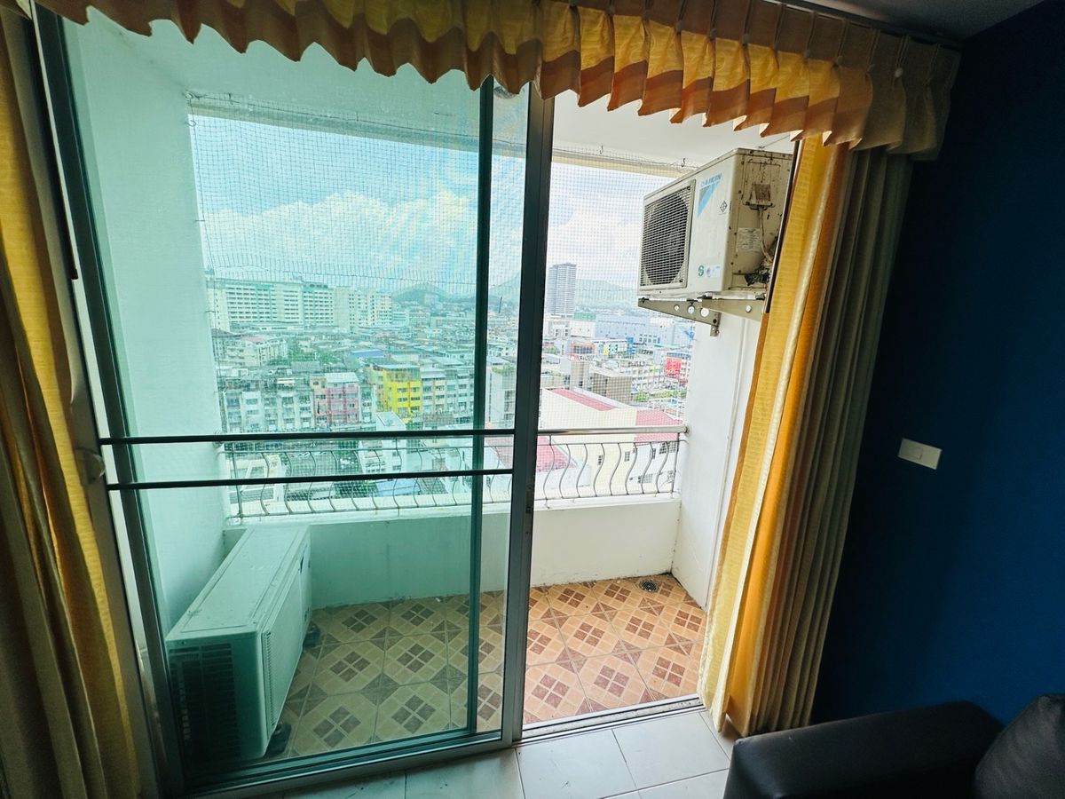 ขายคอนโดศรีราชา แหลมฉบัง บ้านบึง : ศรีราชา คอนโด วิว ห้องหัวมุม 47.65 ตรม. ชั้น 11 ถนนสุรศักดิ์ 1 ตำบลศรีราชา อำเภอศรีราชา จังหวัดชลบุรี