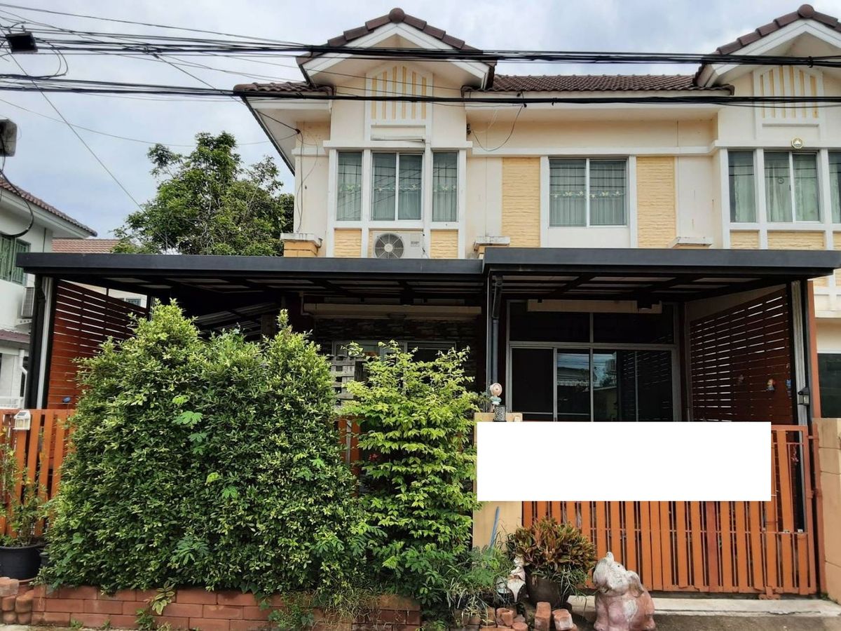 ขายทาวน์โฮมราษฎร์บูรณะ สุขสวัสดิ์ : หลังมุม 27.8ตรว 3นนอ2น้ำ ทาวน์โฮม 2 ชั้น พฤกษา 25 พุทธบูชา 36