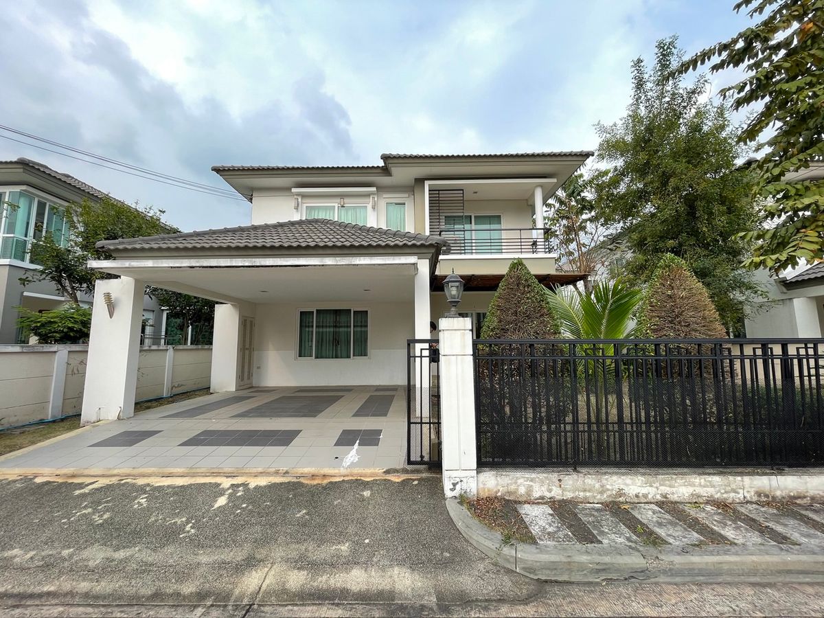 For RentHouseRama 2, Bang Khun Thian : Detached house for rent, The Grand Rama 2, with 4 bedrooms