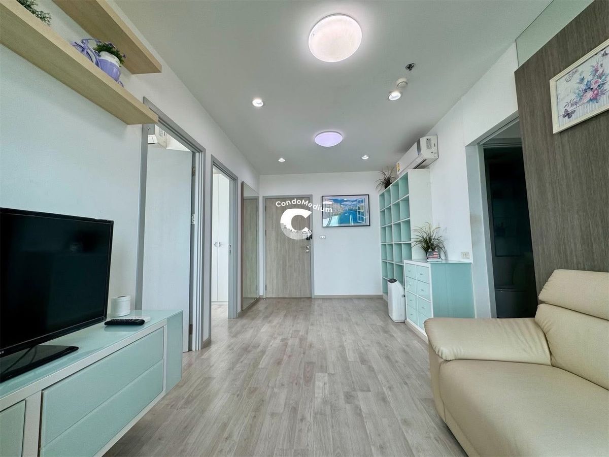For RentCondoPinklao, Charansanitwong : @condomedium 📍 For rent IDEO Mobi Charan - Interchange [PM0256] with washing machines Ready
